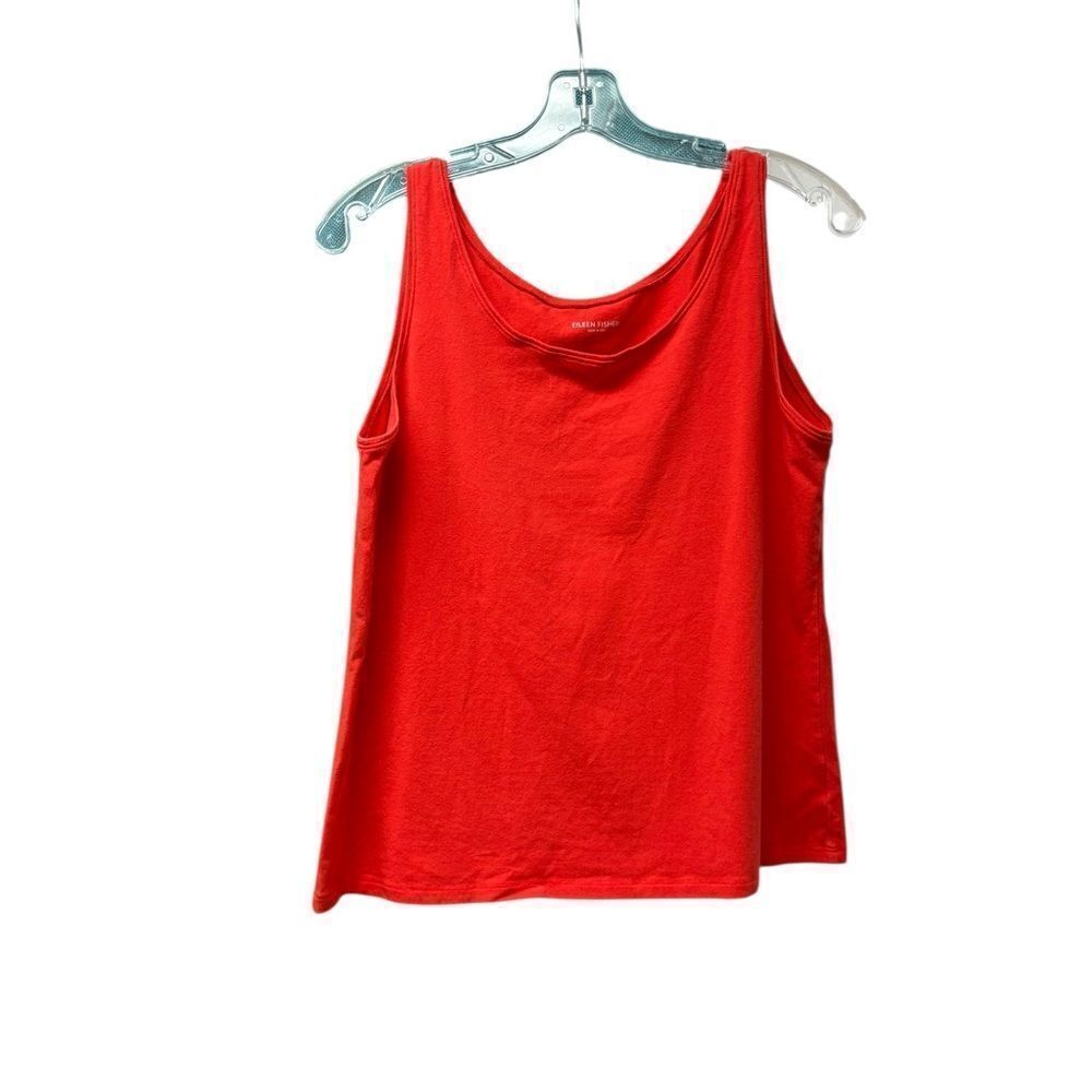 Eileen Fisher Orange Tank Top Size Large